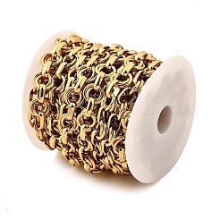 Ion Plating(IP) 304 Stainless Steel Link Chain&nbsp;CHS-H028-02G-01