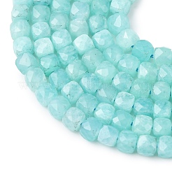 Natural Amazonite Beads Strands&nbsp;X-G-K366-H01-4mm