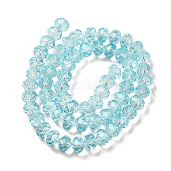 Transparent Baking Paint Glass Beads Strands&nbsp;DGLA-A034-T8mm-D12