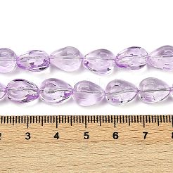 Transparent Glass Beads Strands&nbsp;GLAA-H038-03D