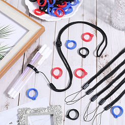 6Pcs Adjustable Polyester Neck Lanyard&nbsp;DIY-GF0008-35C