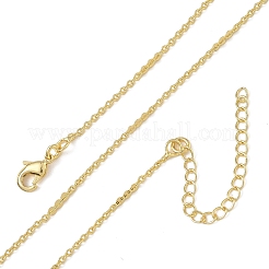 Brass Mixed Chain Necklaces for Women&nbsp;KK-CBA2293-11G
