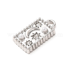 Alloy Rhinestone Charms&nbsp;RB-CBA7F7E-07P