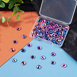 70Pcs 2 Styles Glass Cabochons&nbsp;GLAA-TADJ0001-18A