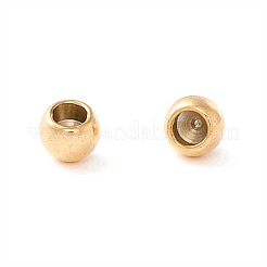 Ion Plating(IP) 202 Stainless Steel Beads&nbsp;STAS-M295-01G-03