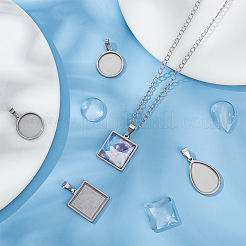 DIY Blank Pendant Making Kit&nbsp;DIY-UN0005-41