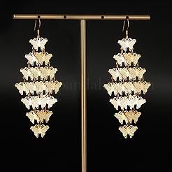 Vintage Hollow Butterfly 201 Stainless Steel Pendant Dangle Earrings&nbsp;EY0776