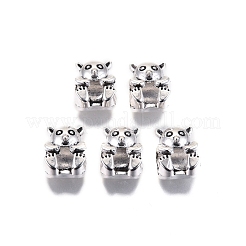Tibetan Style Alloy European Beads&nbsp;TIBE-S314-98AS-RS
