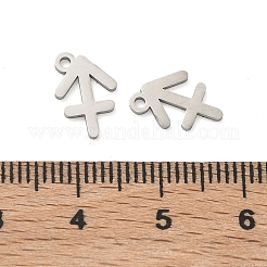 304 Stainless Steel Constellation Pendants&nbsp;STAS-H260-01P-02