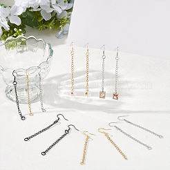 18Pair 3 Colors 304 Stainless Steel Earring Findings&nbsp;EJEW-UN00036