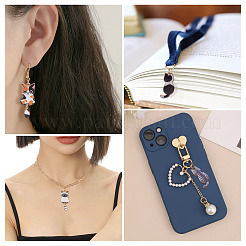 24Pcs 12 Styles Rack Plating Alloy Enamel Pendants&nbsp;ENAM-TA0001-47
