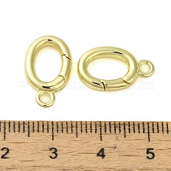 Brass Spring Gate Rings&nbsp;KK-B089-16G