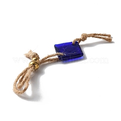 Glass Evil Eye Pendant Decorations&nbsp;HJEW-WH0006-51