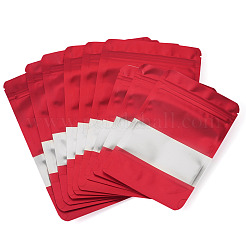 18Pcs 3 Styles PE Resealable Bags with Window&nbsp;OPP-TAD0001-01B