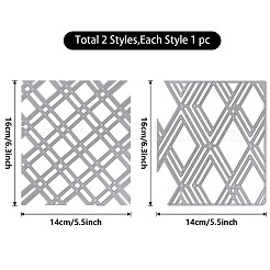 Carbon Steel Cutting Dies Stencils&nbsp;DIY-WH0490-002