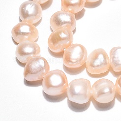 Natural Cultured Freshwater Pearl Beads Strands&nbsp;PEAR-N014-08H-02