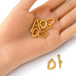 Alloy Toggle Clasps&nbsp;PALLOY-YW0002-22MG
