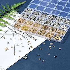 24 Styles CCB Plastic Spacer Beads Set&nbsp;DIY-FS0007-15