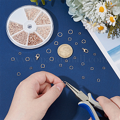 530Pcs 5 Styles Iron Open Jump Rings&nbsp;IFIN-WR0001-23