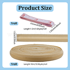1 Roll Flat Nylon & Spandex Non-Slip Elastic Cord&nbsp;OCOR-NB0002-56A