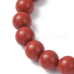 Natural Red Jasper Beads Bracelets&nbsp;BJEW-JB12200-01