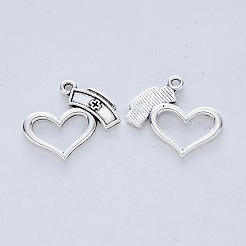 Tibetan Style Alloy Pendants&nbsp;TIBE-R316-092AS-RS