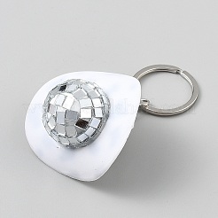Plastic Keychains&nbsp;KEYC-WH0816-011P-A
