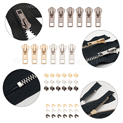 30Pcs Alloy Replacement Zipper Sliders&nbsp;FIND-BC0002-20
