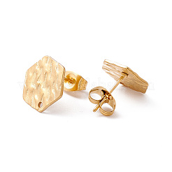304 Stainless Steel Stud Earring Findings&nbsp;STAS-G270-02G-03