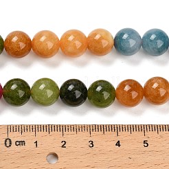 Natural White Jade Beads Strands&nbsp;G-Z097-A01-10mm-C