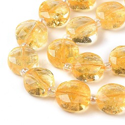 Heated Natural Citrine Bead Strands&nbsp;G-C116-A05-01