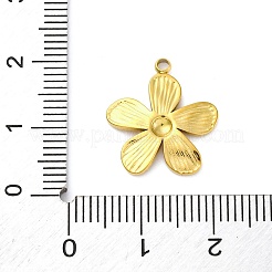 304 Stainless Steel Pendants&nbsp;STAS-S163-08B-G