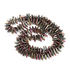 Electroplate Glass Beads Strands&nbsp;GLAA-K061-04A-FB01
