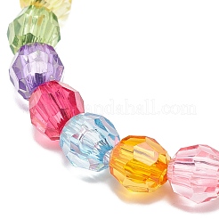9Pcs 9 Style Acrylic Round Beaded Stretch Bracelets Set&nbsp;BJEW-JB08898