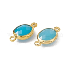 Transparent K9 Glass Connector Charms&nbsp;GLAA-A005-10G-10