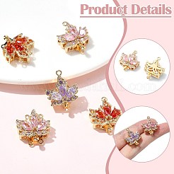 5Pcs 5 Styles Golden Plated Brass Box Clasps&nbsp;KK-CJ0002-22
