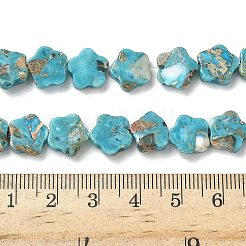 Dyed Synthetic Imperial Jasper Beads Strands&nbsp;G-D337-10mm-B01
