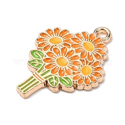 Alloy Enamel Pendants&nbsp;ENAM-I089-02G-03