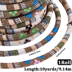 1 Roll Ethnic Cord Polyester Cords&nbsp;OCOR-CY0002-53B