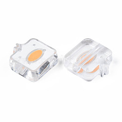 Transparent Acrylic Beads&nbsp;ACRC-S039-09G