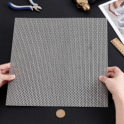 304 Stainless Steel Woven Wire Mesh&nbsp;AJEW-WH0348-772