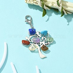 Tibetan Style Alloy Pendant Decorations&nbsp;HJEW-JM01537-02
