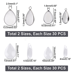 DIY Teardrop Pendant Making Kit&nbsp;DIY-DC0001-23