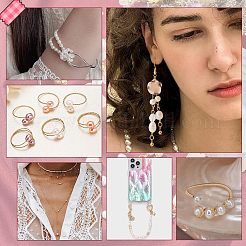 4Strands 2 Styles Natural Cultured Freshwater Pearl Beads Strands&nbsp;PEAR-NB0001-64