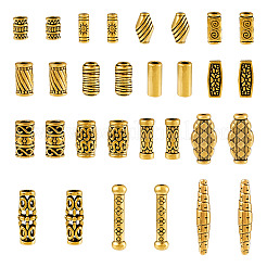 Tibetan Style Alloy Beads&nbsp;TIBEB-TA0001-19AG