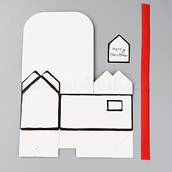 Christmas Theme Gift Sweets Paper Folding Boxes&nbsp;DIY-H132-01B
