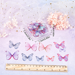 160Pcs 16 Style Polyester Fabric Wings Crafts Decoration&nbsp;DIY-SC0019-37