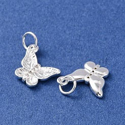 Brass Micro Pave Cubic Zirconia Pendants&nbsp;KK-C143-36B-S