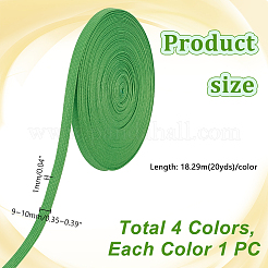 80 Yards 4 Colors Polyester Hollow Ribbon&nbsp;OCOR-GA0001-75B