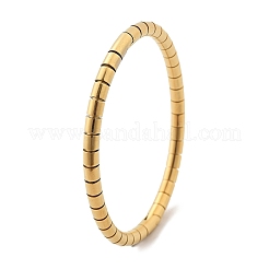 Texture 304 Stainless Steel Bangles for Women&nbsp;BJEW-Z092-14G